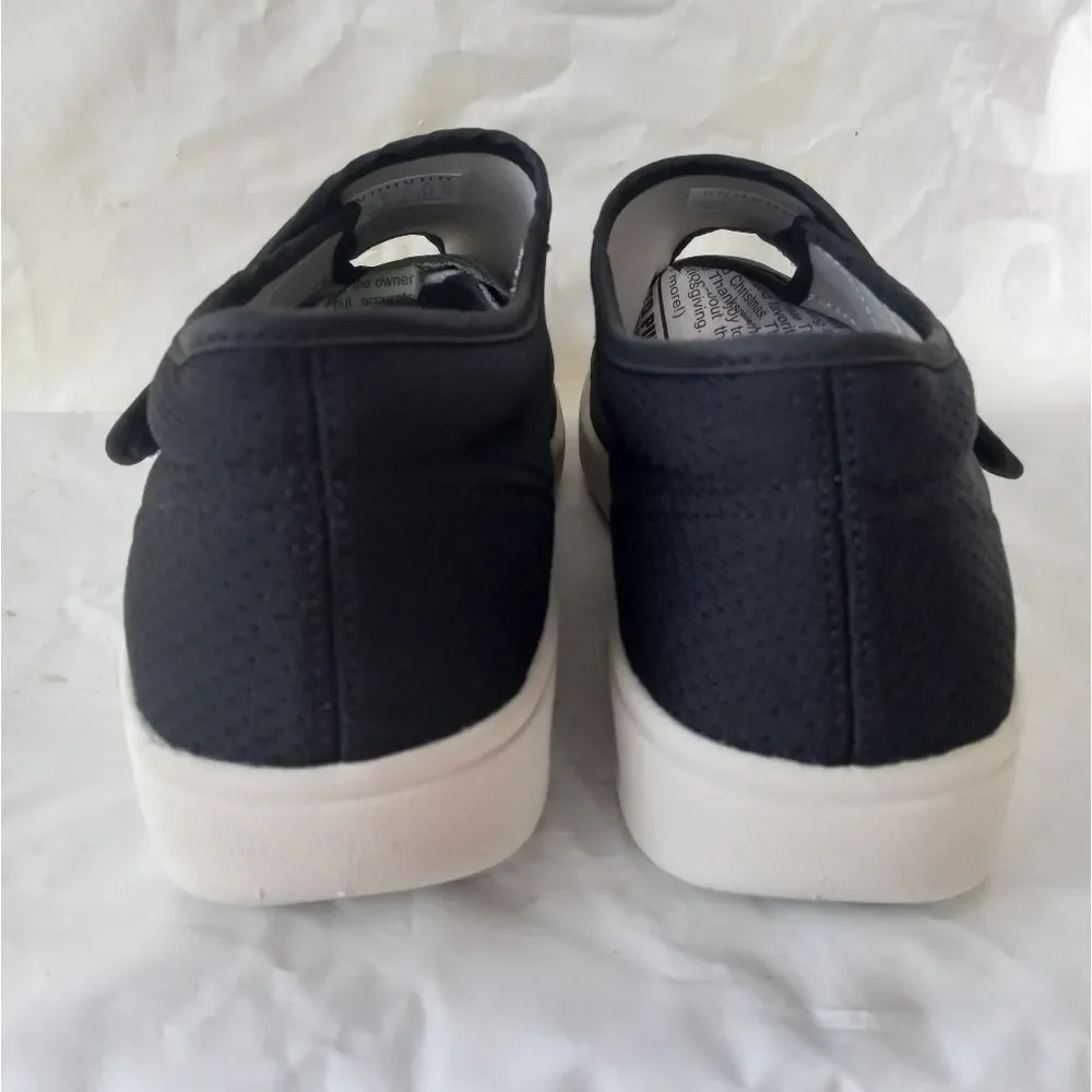 Youyun Women's Size 9 Velcro Wrap Memory Foam Diabetic Shoe